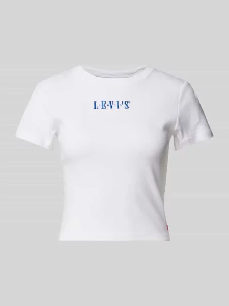 Levi's® T-Shirt Essential Sporty weiss biała