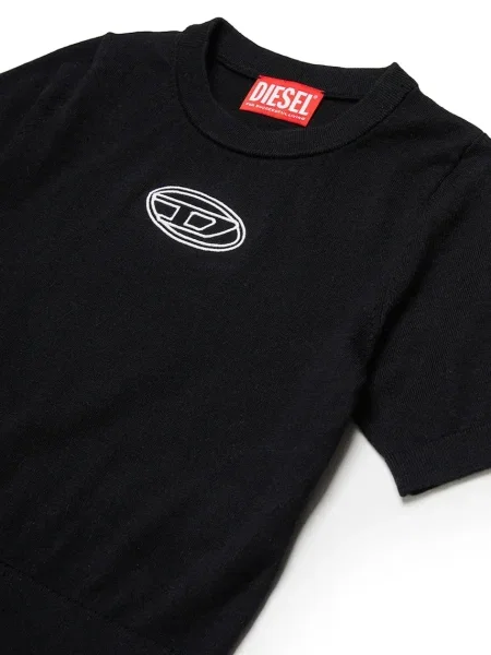 Diesel gyerek póló KMARIGA KNITWEAR fekete