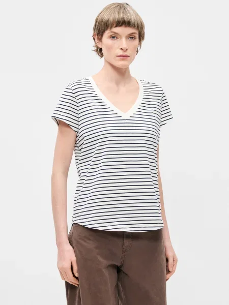 MOS MOSH Tricou MMKala bleumarin alb