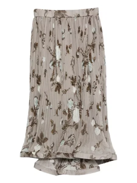 Fustă P.a.r.o.s.h. cu model floral cu imagine gri