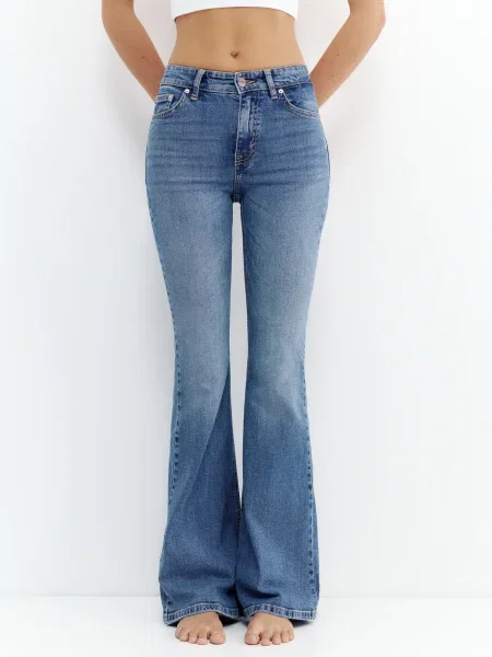 Pull&Bear Jeans albastru