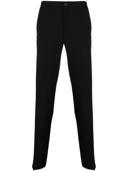 Pantaloni Sandro din jerseu negru