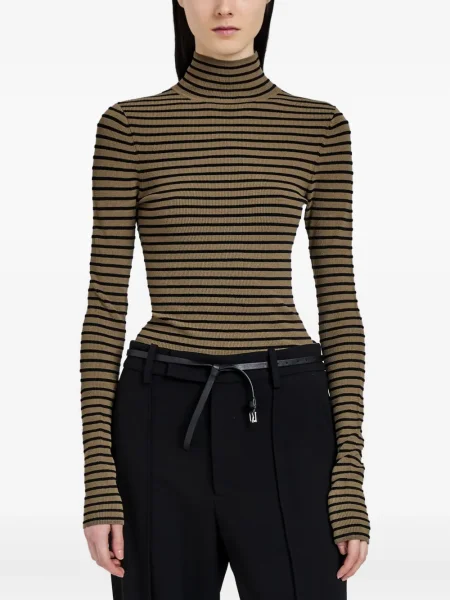 Heláncă Proenza Schouler cu dungi verde