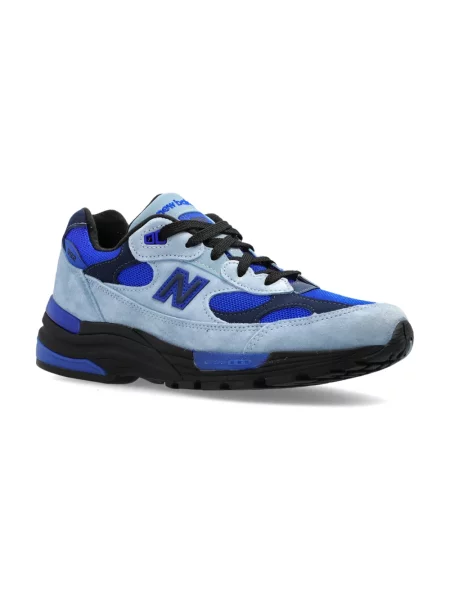 Sneakersy New Balance 992 skórzane niebieskie