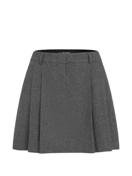 Fusta mini Karl Lagerfeld gri