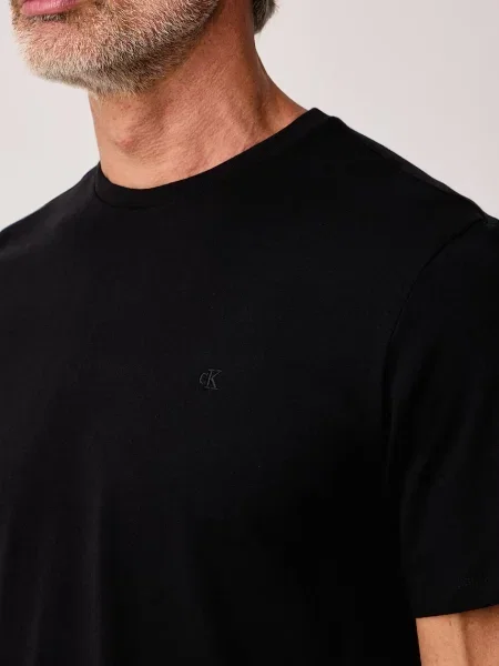Calvin Klein Jeans тениска мъжка от черно