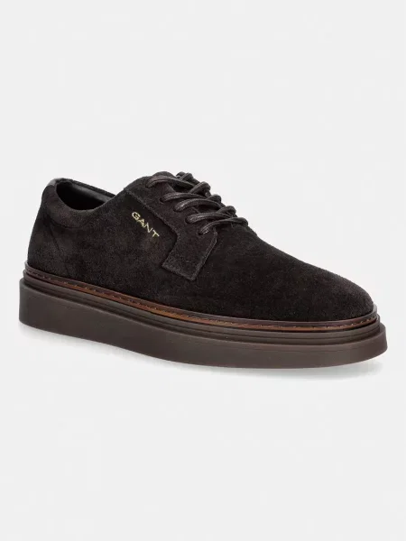 Gant Kinzoon sneakers pentru bărbați din piele întoarsă maro