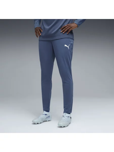 PUMA spodnie piłkarskie individualFINAL Odzież S niebieski