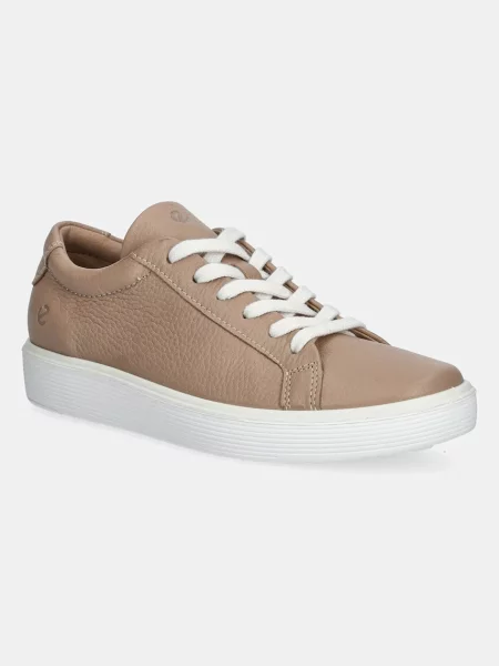 Ecco sneakers din piele Soft femei maro