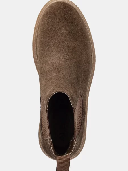 Замшевые ботинки Aldo коричневые