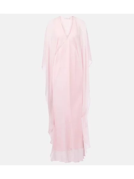 Rochie The Sei de mătase roz