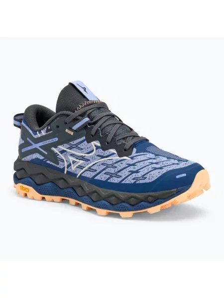 Дамски обувки за бягане Mizuno Wave Mujin 10 purple impression/white sand/apricot ice бяло
