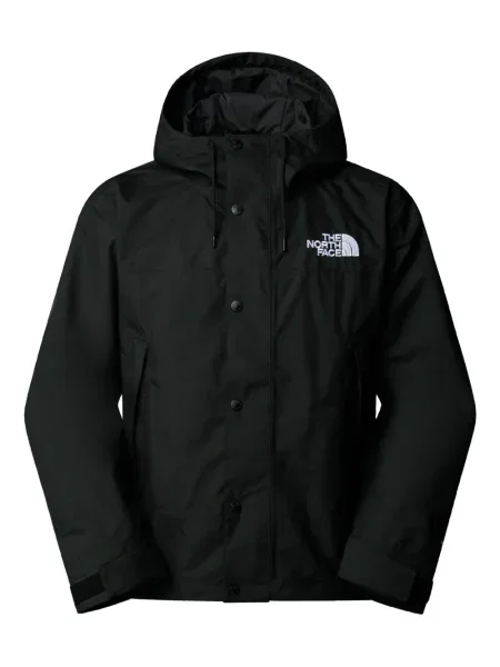 Geacă The North Face cu glugă negru