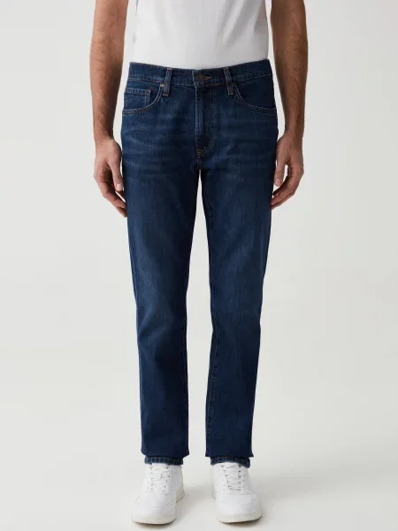 OVS Прямі джинси синій