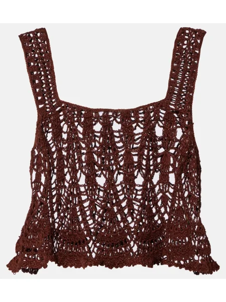 Top Anna Kosturova ošišan smeđa