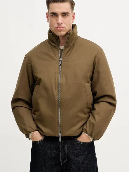 Sisley geacă de iarnă verde