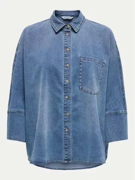 Jeans srajca ONLY modra