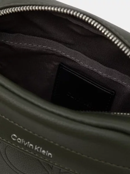 Calvin Klein férfi műbőr válltáska zöld