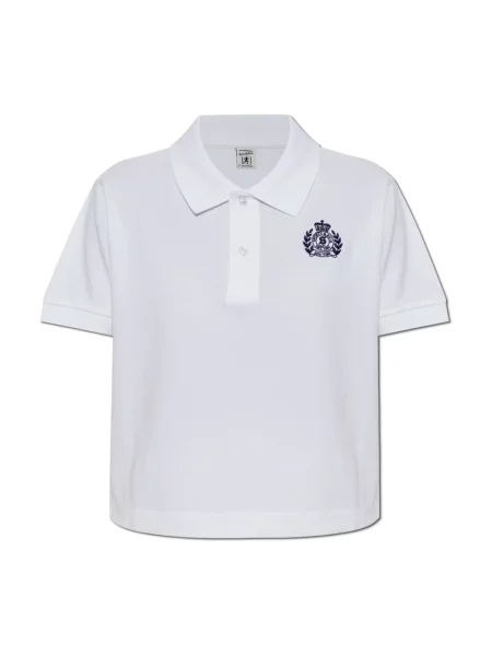 Koszulka polo Sporty And Rich biała