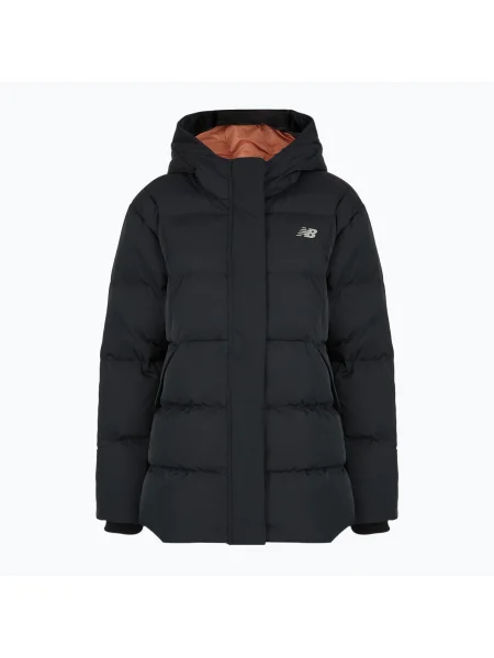 Geacă cu puf pentru femei New Balance NBX Soft Alpine Icon Down black negru