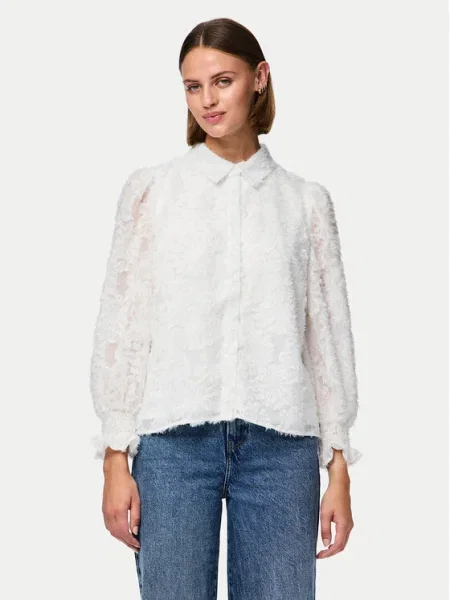 Pieces Cămașă Pina alb