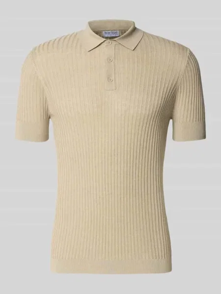 Koszulka polo o kroju slim fit z mieszanki Antony Morato beżowa
