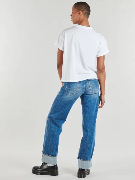 Tricou Calvin Klein Jeans alb