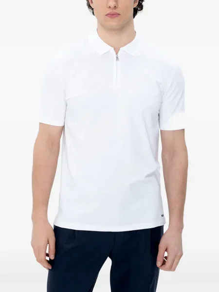 Polo Hugo alb
