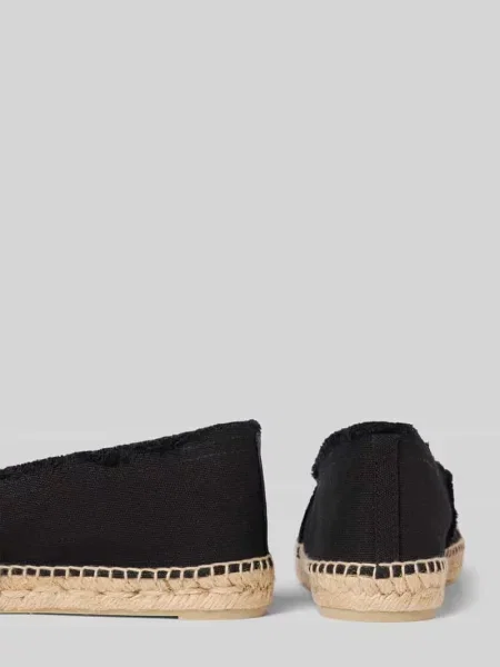 Espadryle ze skóry naturalnej model ‘AMPALA’ Castaner czarne