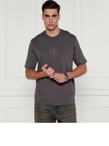 Armani Exchange Tricou gri