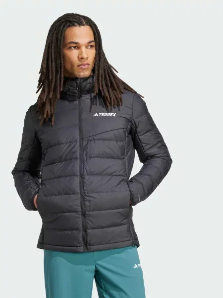 Пуховик adidas чорний