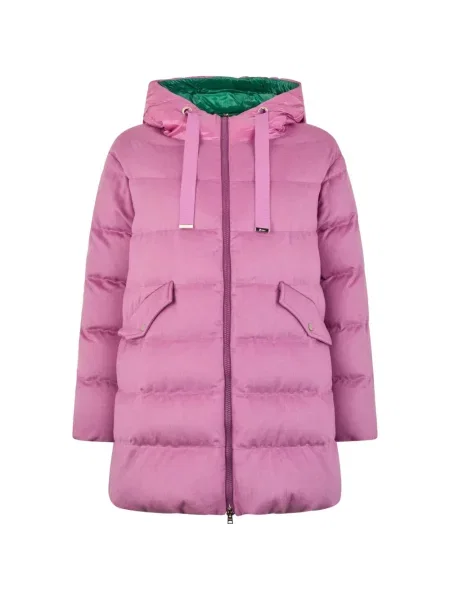 Geacă Herno cu glugă roz