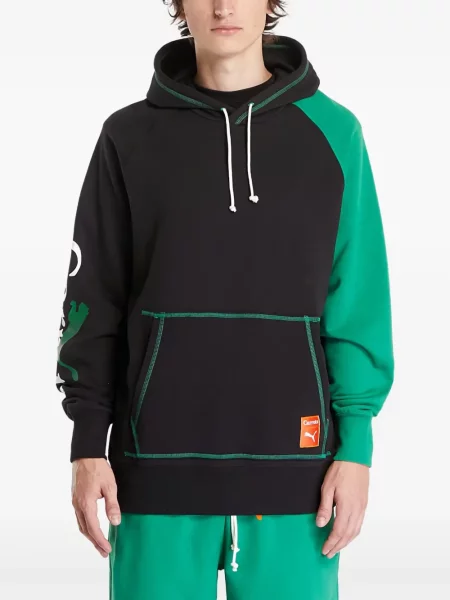 Hanorac cu glugă Puma negru