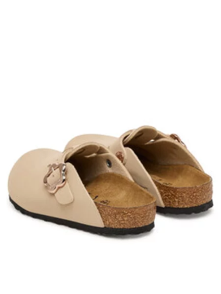 Natikače Birkenstock Boston Flower Buckle S bež