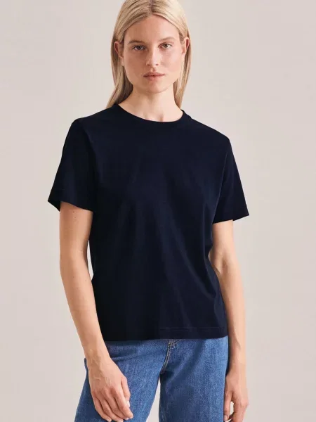 SEIDENSTICKER Tricou bleumarin