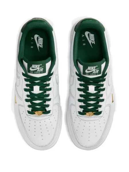 Sneakerși Nike Air Force 1 alergare plasă cu strasuri verde