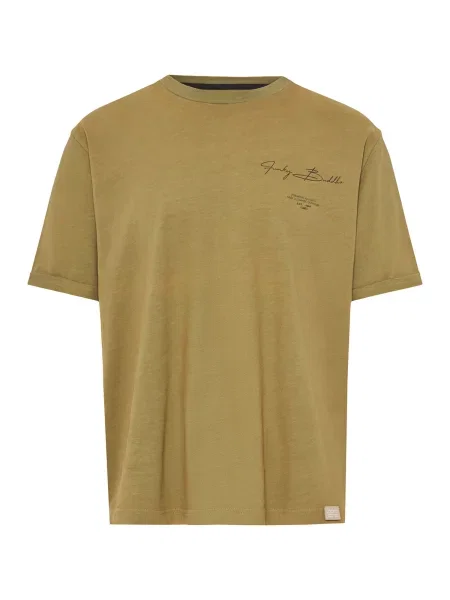 Funky Buddha Tricou oliv negru