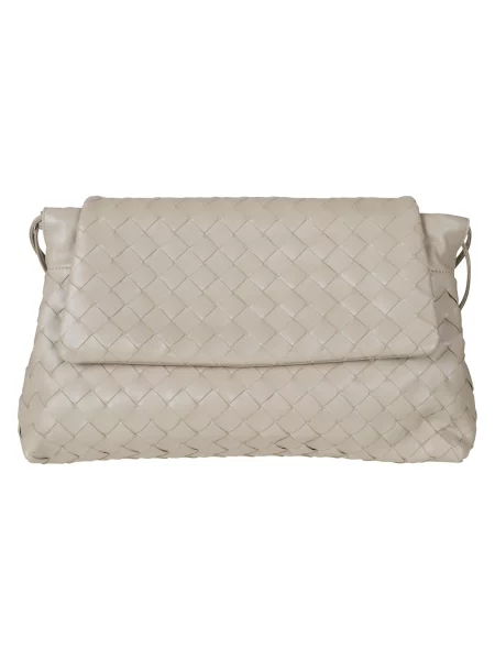 Torebka Bottega Veneta skórzana beżowa