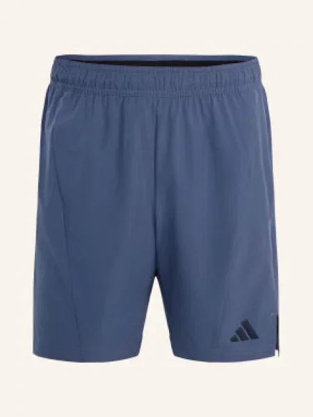 Adidas Tréninkové Šortky Designed For Training modrá černá