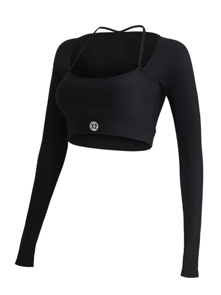 YEAZ Tricou funcțional Club Level' negru