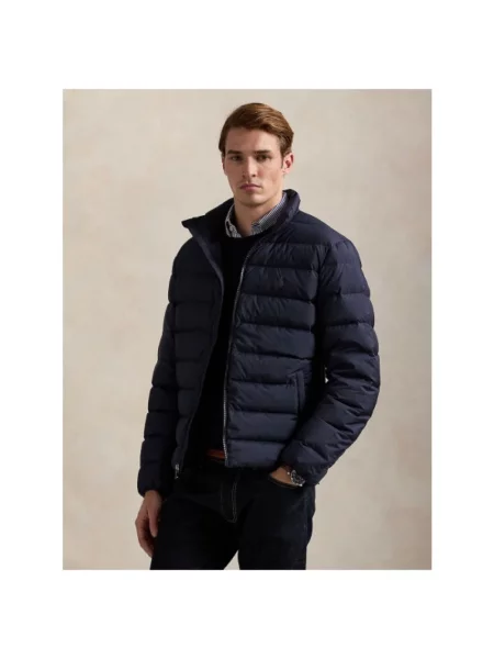 Kurtka puchowa Polo Ralph Lauren niebieska