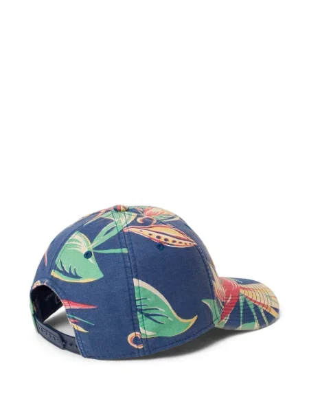 Slip de baie Polo Ralph Lauren cu broderie din piele de căprioară în carouri albastru