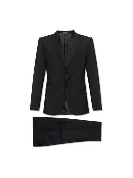 Garnitur Emporio Armani wełniany czarny