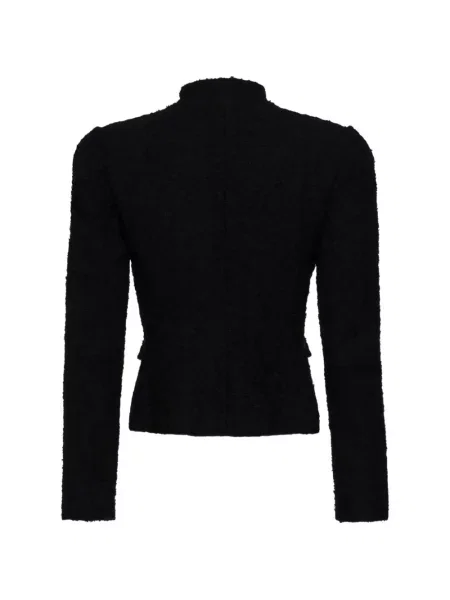 Bouclé sacou Magda Butrym negru