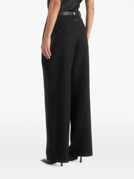 Cu centură pantaloni Manière De Voir negru