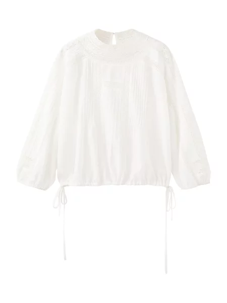 MANGO Bluză Masy murdar alb