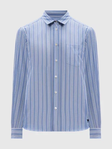 Сорочка BAHAMAS в смужку Max Mara Weekend блакитна