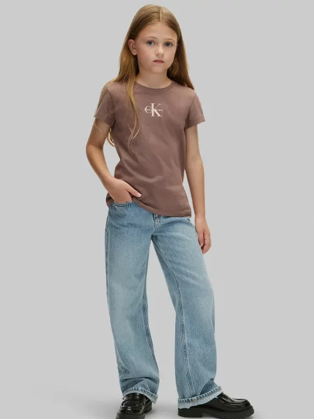 Calvin Klein Jeans тениска за деца от 2 броя розово