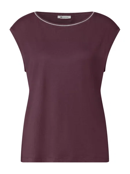 STREET ONE Tricou mov zmeură
