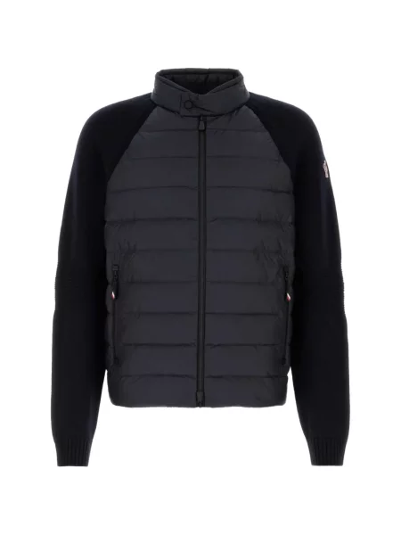 Matlasat cardigan Moncler Grenoble albastru